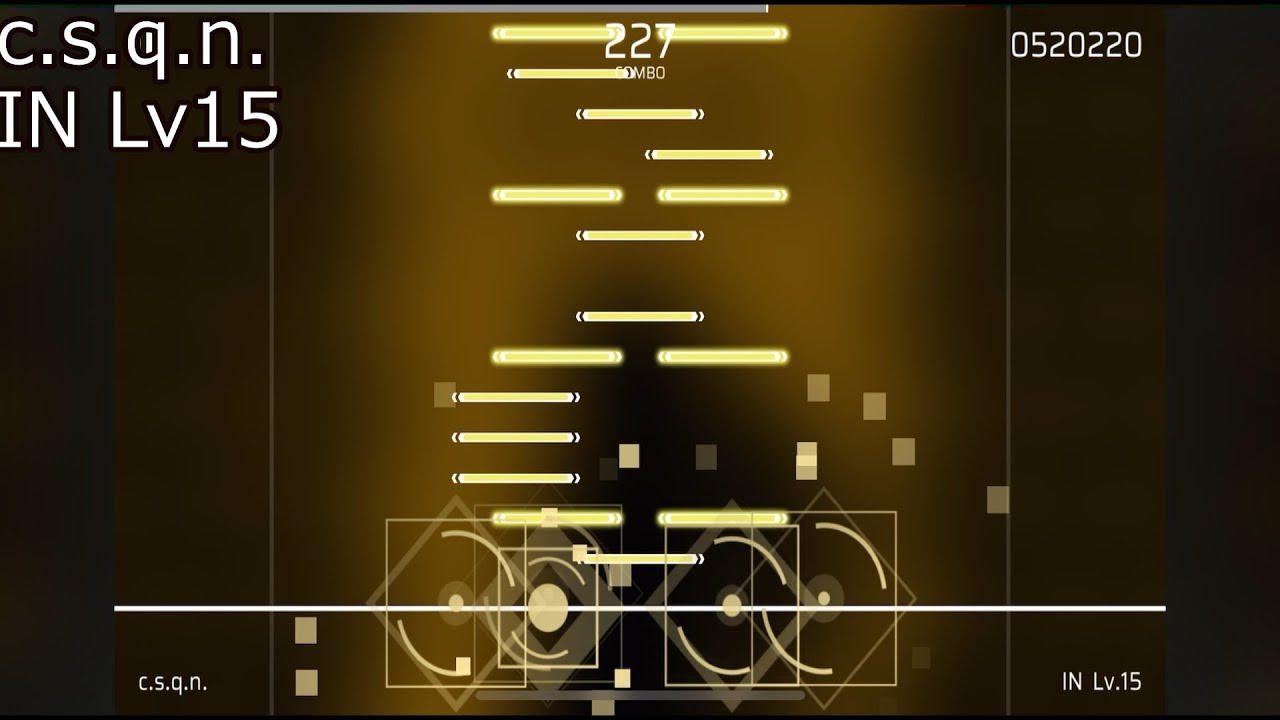 【Phigros】c.s.q.n. ｜ IN Lv15｜スマホプレイ