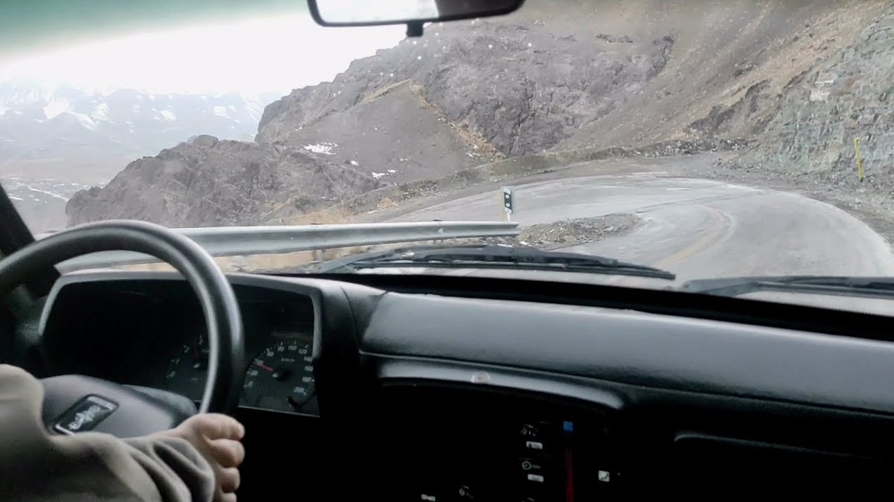 Driving a Cold, Cloudy Mountain Road | Open Road Vibes