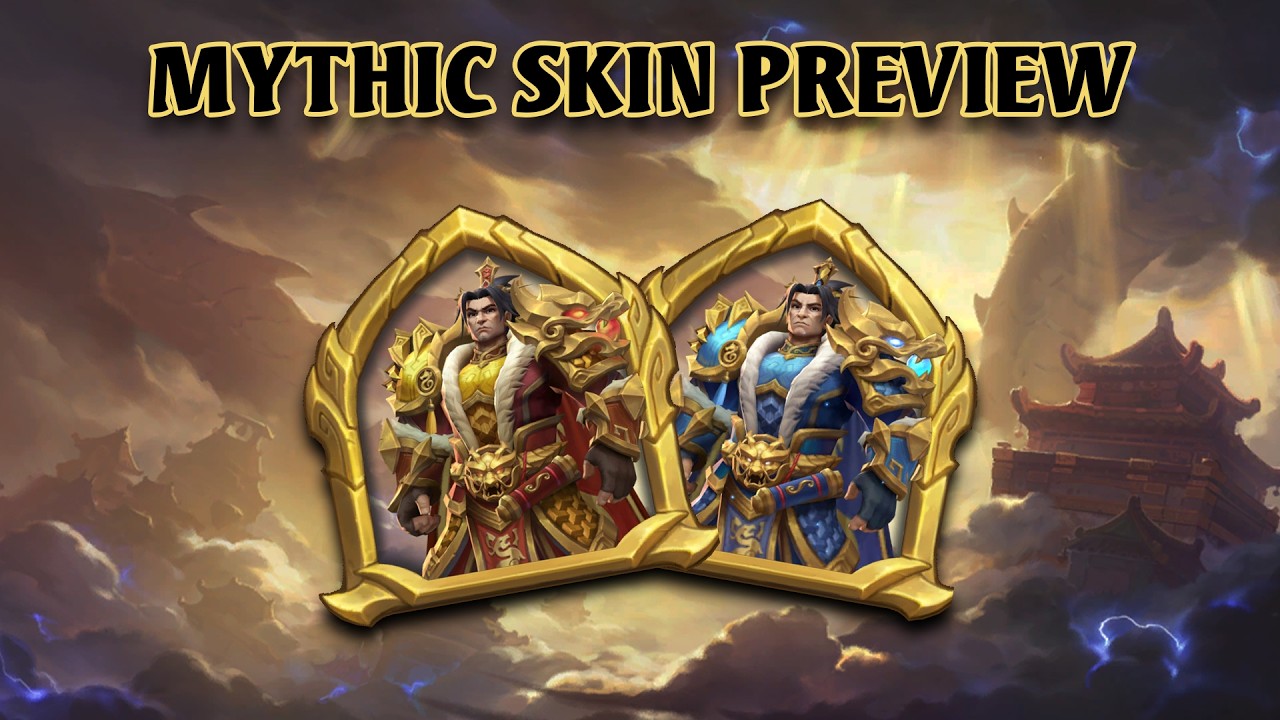 NEW Hearthstone Mythic Skin Preview - Lion's Landing Varian