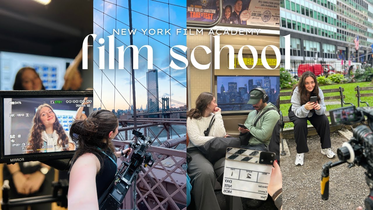 🎬 NYFA Film School Vlog: Directing, Set Life & BTS in NYC | 1-Week Short-Term Workshop (&EHS dorms) 