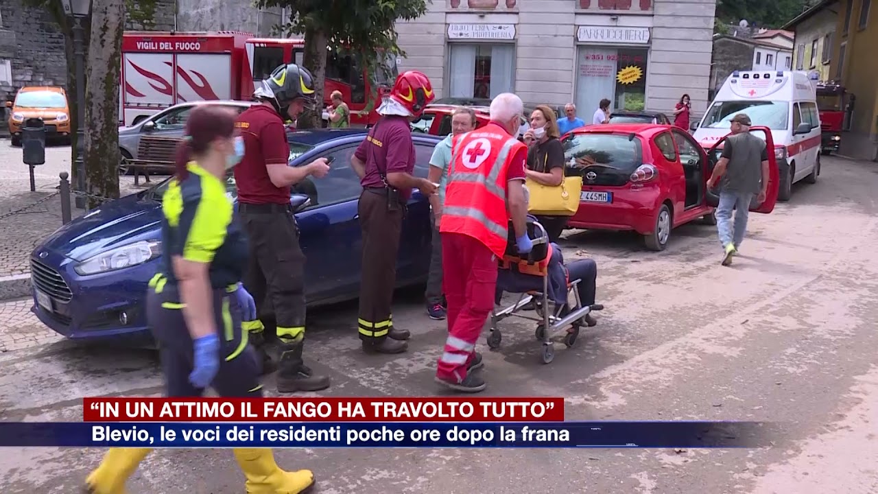 Etg - Le testimonianze dei residenti di Blevio: “In un attimo il fango ha travolto tutto”