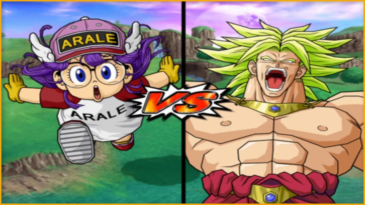 Dragon Ball Z Budokai Tenkaichi 3 - Arale VS LSSJ Broly [Request Match]
