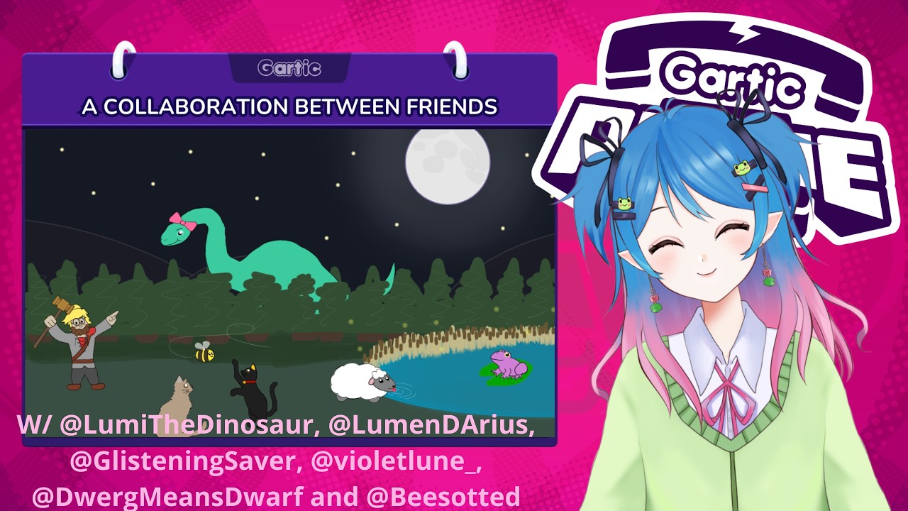 HOW AWFUL CAN IT GO? LETS SEE!!  |  GARTIC PHONE WITH MY HOMIES 🐸❤️