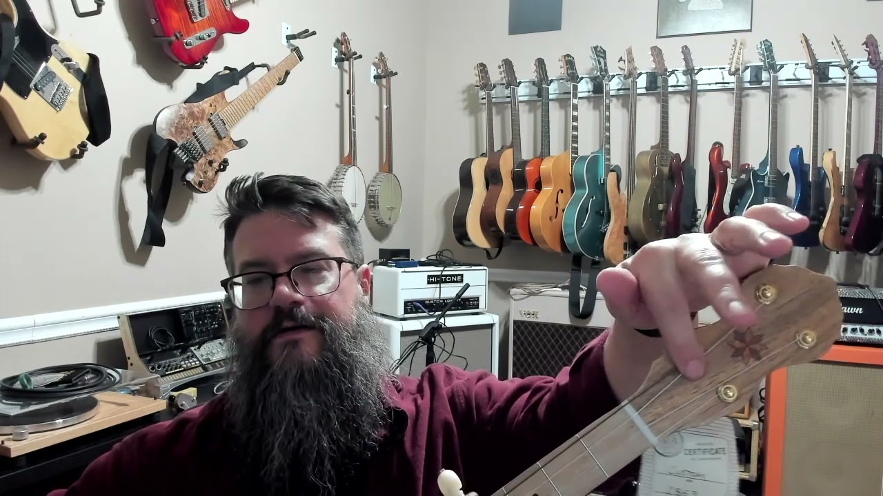 Middle Aged Musician Ep 7   New Pisgah Banjo Arrives