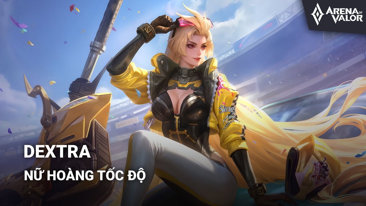 Trang Phục Dextra - Nữ Ho&agrave;ng Tốc Độ | Li&ecirc;n Qu&acirc;n Mobile
