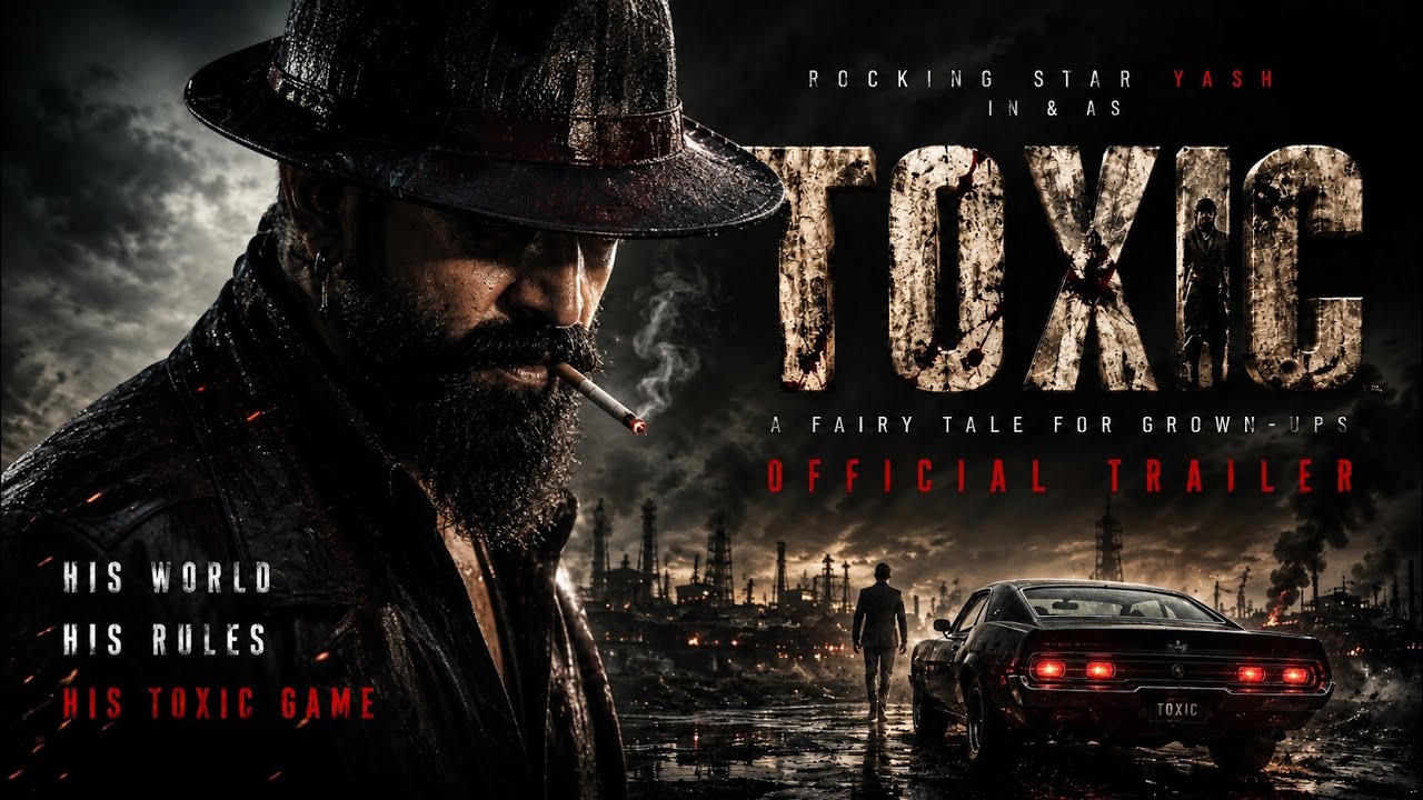 TOXIC Trailer |  Rocking Star Yash | kira Adwani | A Fairy Tale For Grown Ups