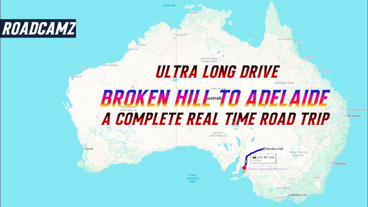 Ultra Long Drive 🚗 🇦🇺 | Broken Hill to Adelaide