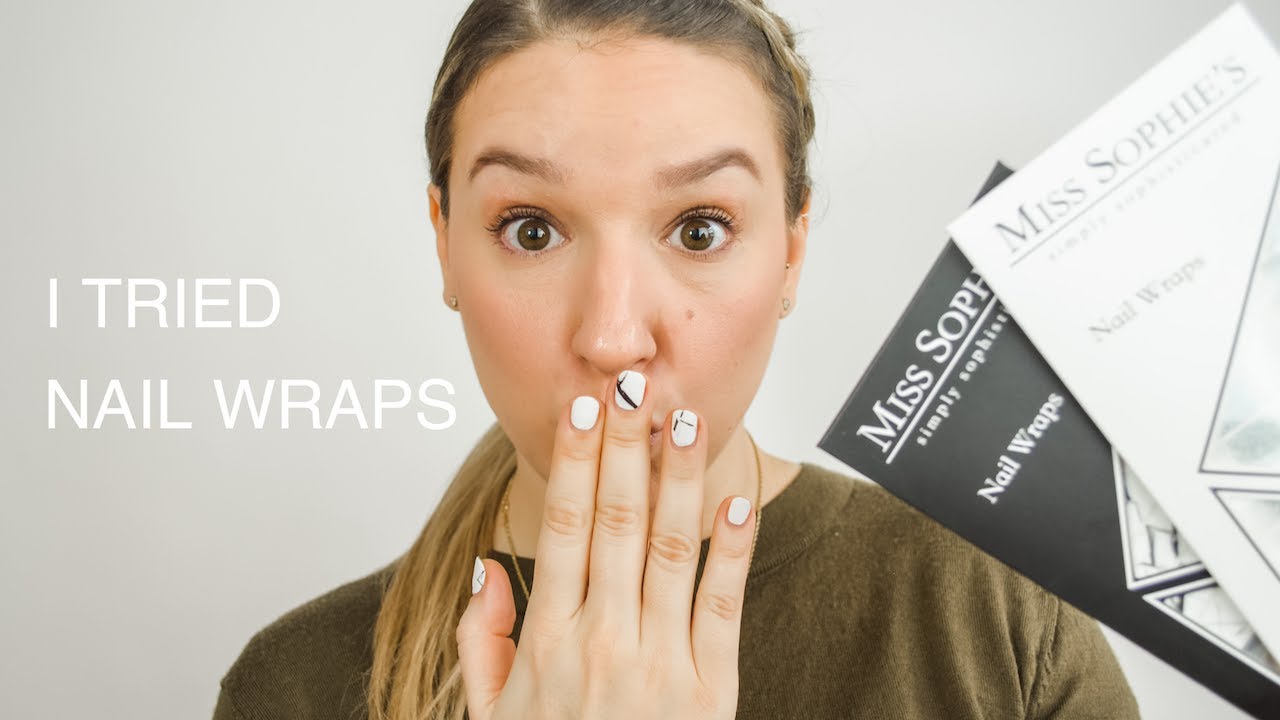 I tried Miss Sophies nail wraps | REVIEW