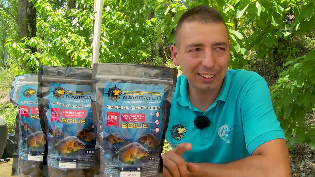 Carp Navigator-Fűszeres csalik bemutatása Gyékényesen
