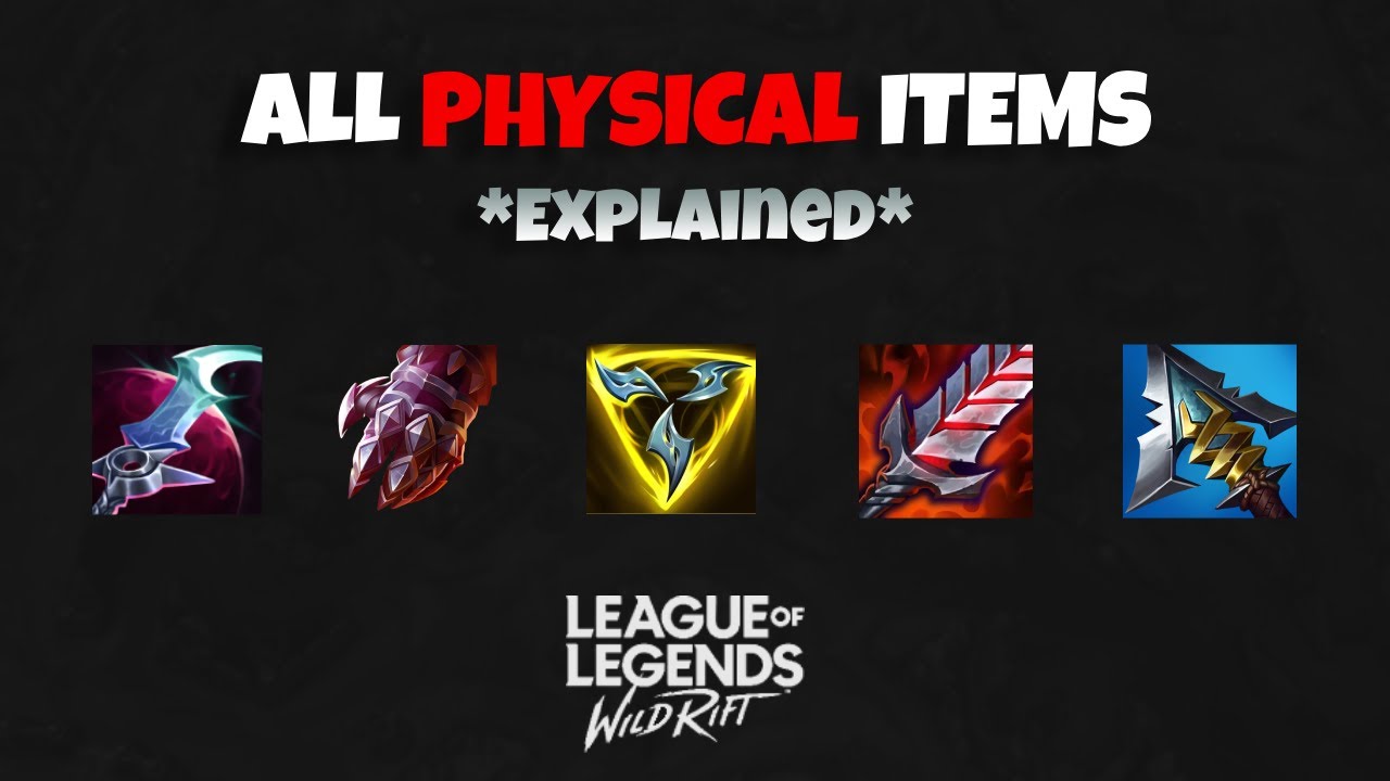 Explaining All Items | Physical Items