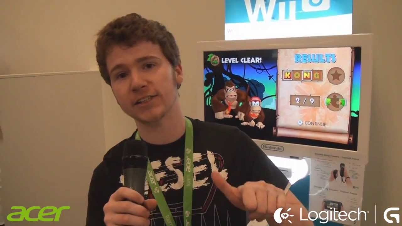 Gamescom 2013 - Cees hangt de aap uit! (Donkey Kong)