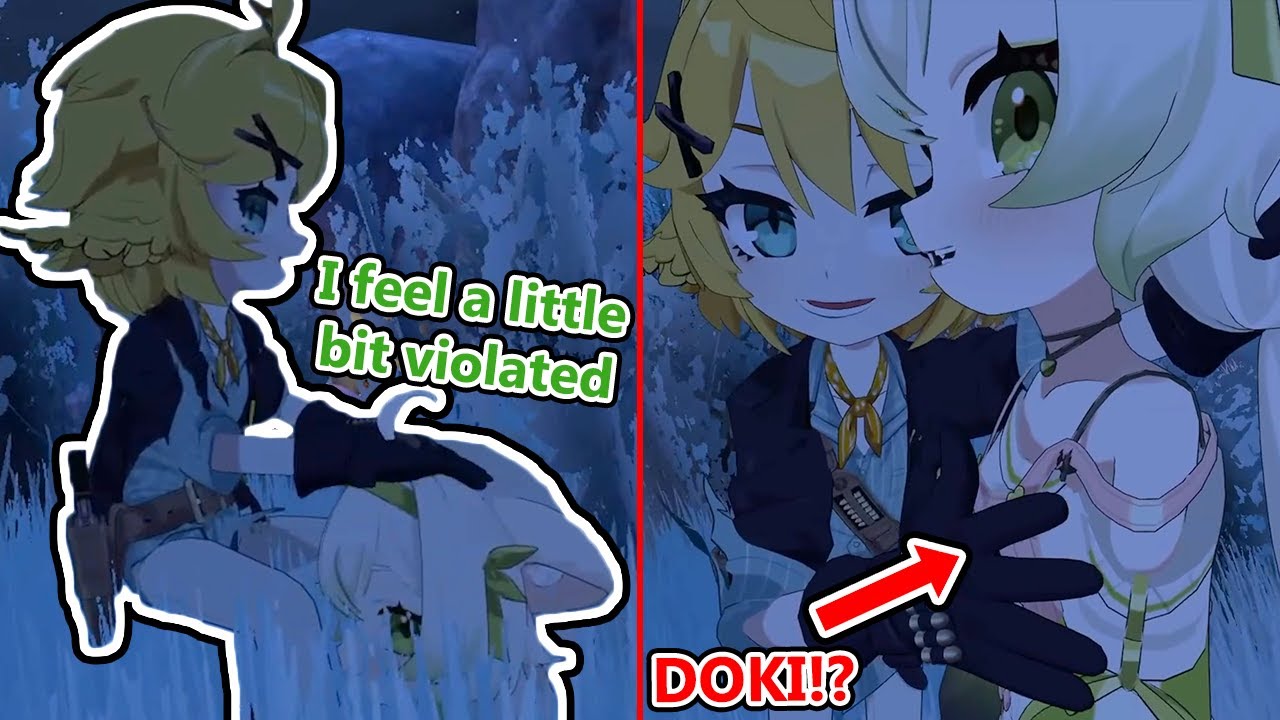 Laimu feels a little bit violated after Doki did this to her