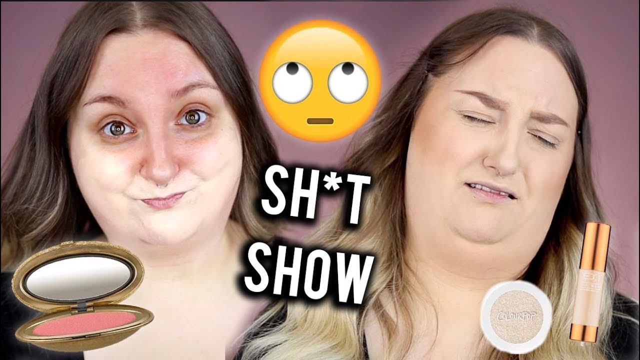 OMG WHAT A SH*T SHOW | FULL FACE FIRST IMPRESSIONS | SEPHORA COLOURPOP,  EX1, MAC + MORE!
