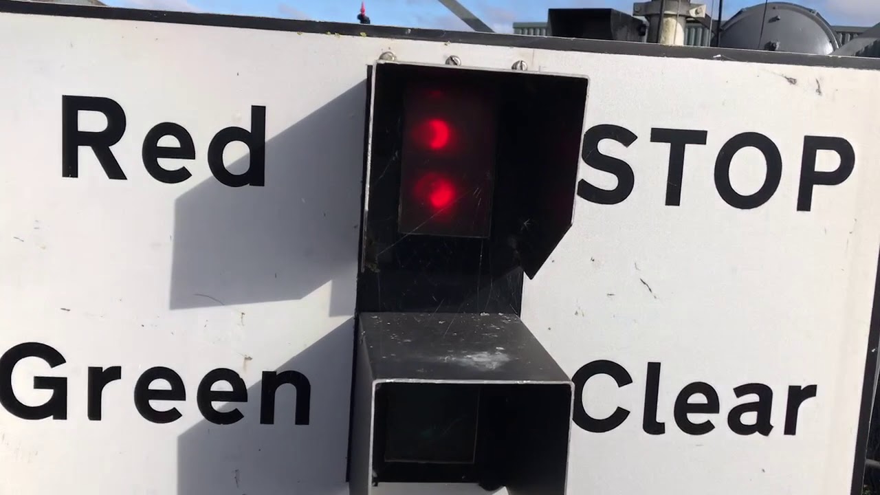 Common Lane Station Foot Level Crossing (Somerset) Sunday 28.10.2018