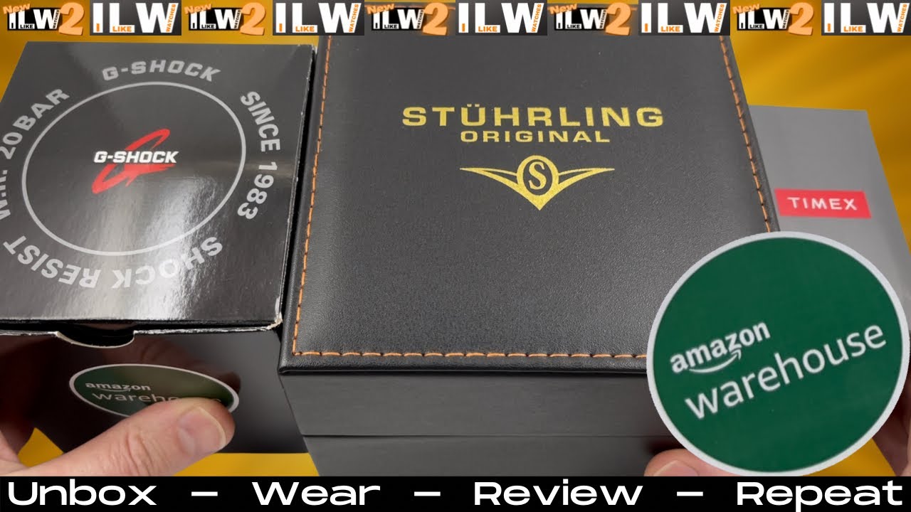 REDUCED Amazon Warehouse Deals PART 2 | G-Shock, Sturhling & Timex |