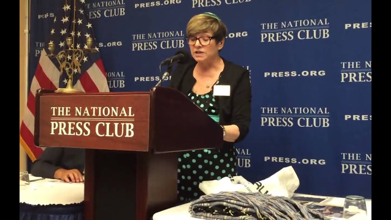 Rabbi Barbara Aiello Addresses The National Press Club In Washington DC