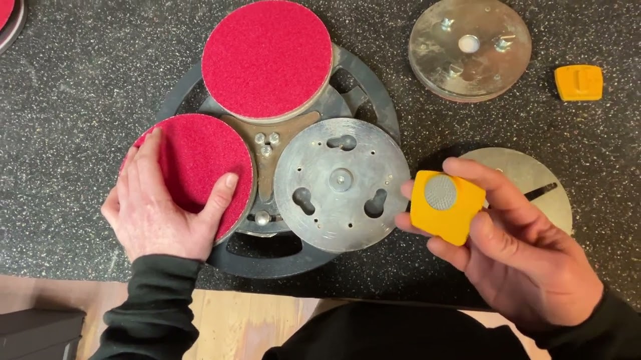 Sanding Aluminum Oxide w/ The @Pallmann_North_America Spider