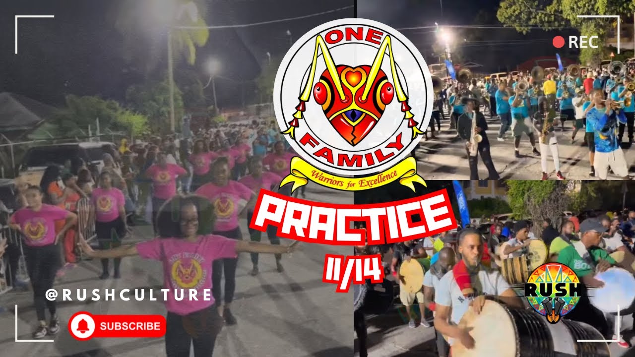 One Family Junkanoo Practice 11/14