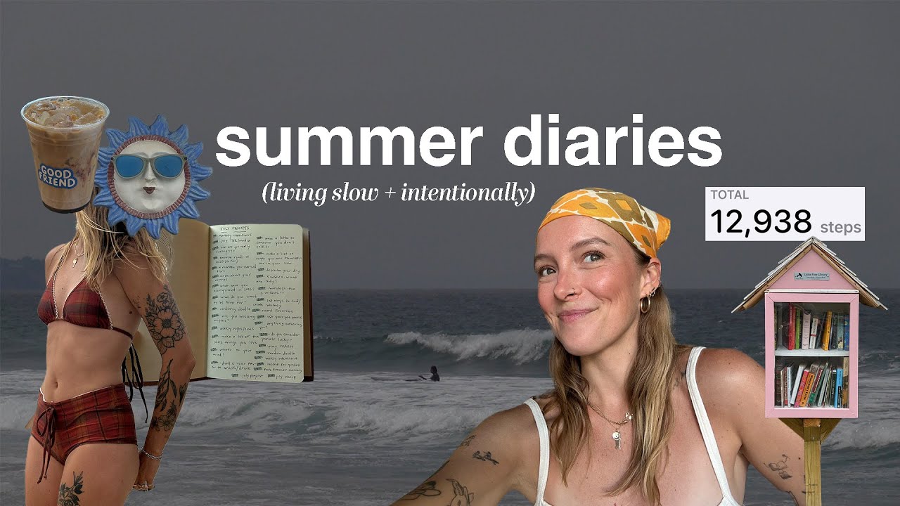 how i’m spending my summer in LA - beach days, cooking, reading summer books, & slow living 🌺🌞🌊🐚