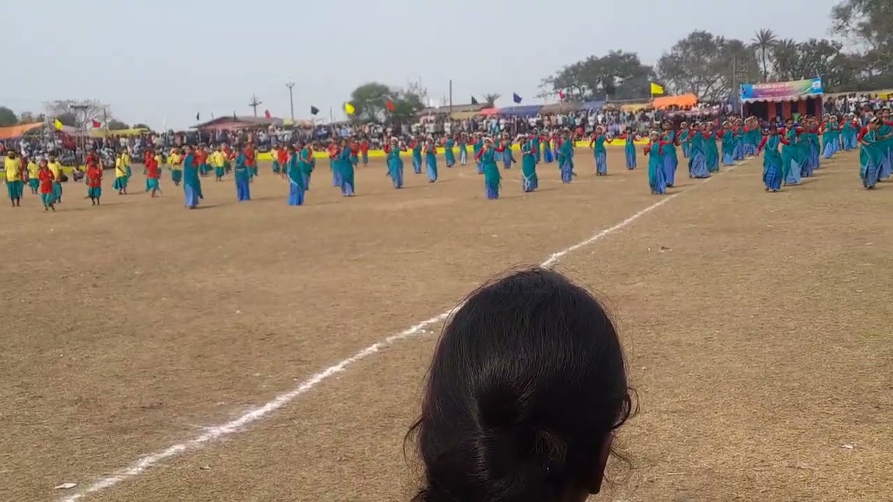 Santhali dance by School Children 
