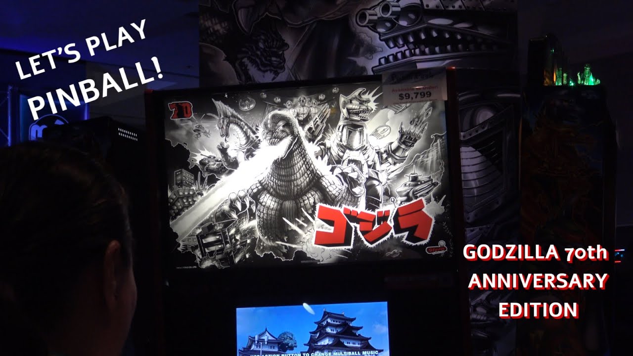 Confronting The King of Monsters In GODZILLA! 70th Anniversary Edition by Stern Pinball (CAX 2024)