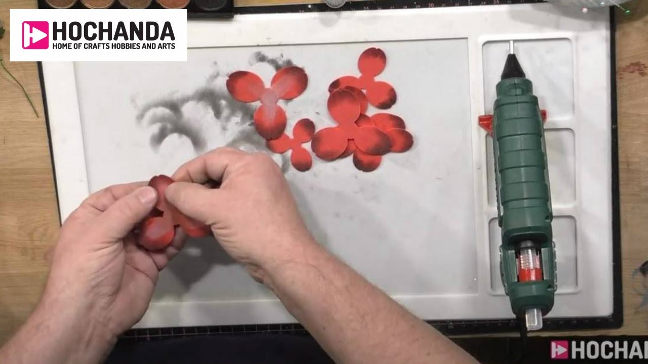 Foam Flower Making and Card Making with John Lockwood and Crafts Too on Hochanda