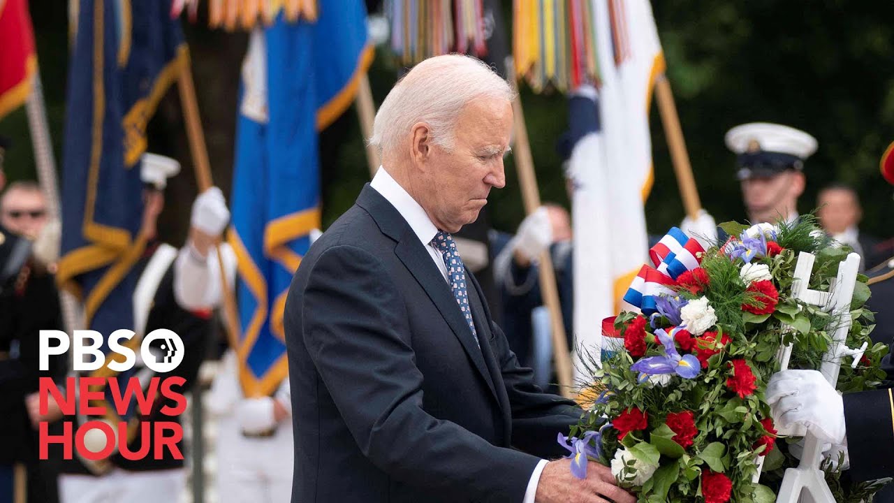 WATCH LIVE: Biden joins Memorial Day wreath-laying ceremony at  Tomb of the Unknown Soldier