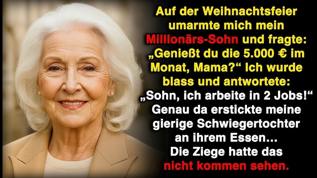 Mein Millionärs-Sohn umarmte mich und fragte: „Genießt du die 5.000 € wirklich?“