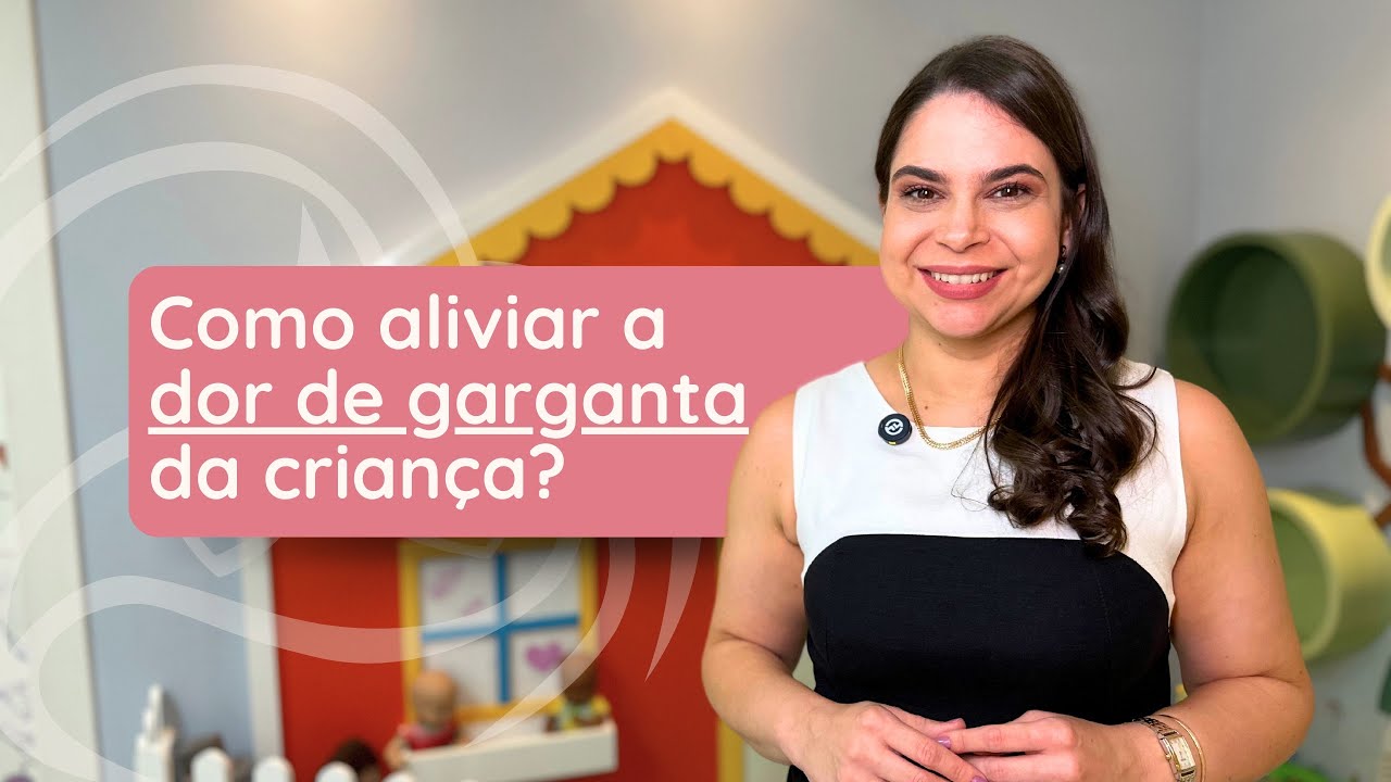 Como aliviar a dor de garganta na crian&ccedil;a