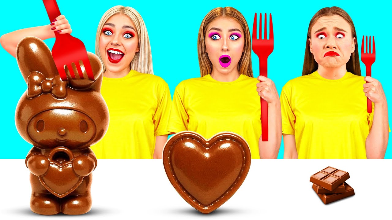 تحدي لوحة كبيرة أو متوسطة أو صغيرة | معركة طبخ رائعة Crazy DO