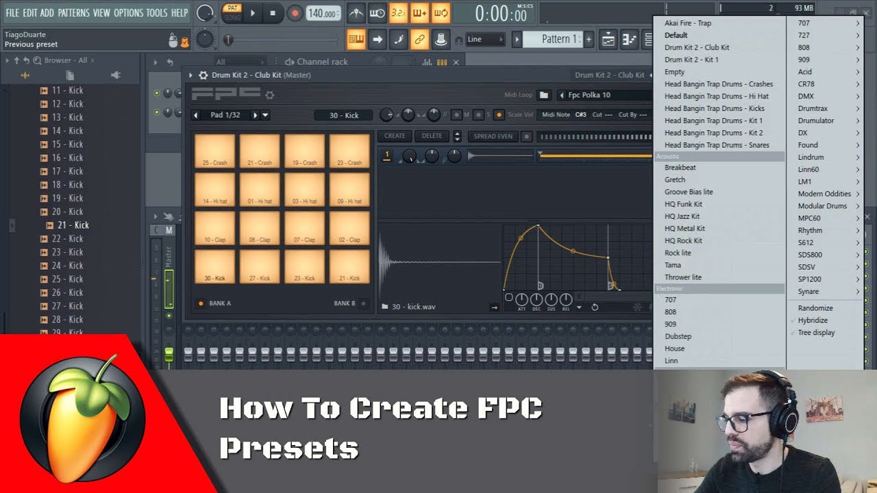 Как создавать пресеты FPC | Урок по FL Studio