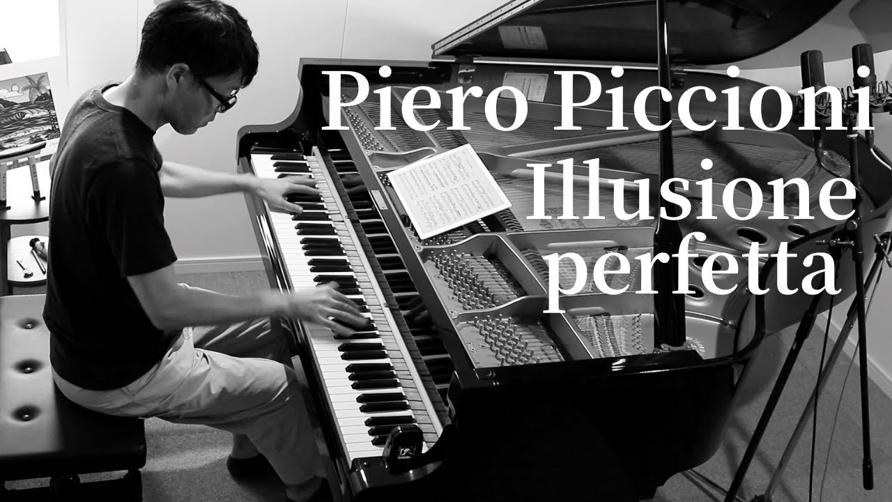 Piero Piccioni - Illusione perfetta | Piano Solo【Sheet Music】