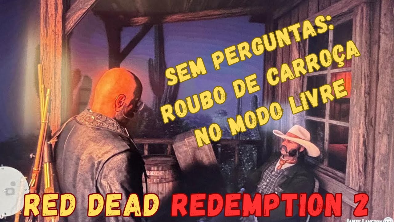 Trabalho sujo no Oeste: roubo de carroça – RED DEAD REDEMPTION 2 – ONLINE