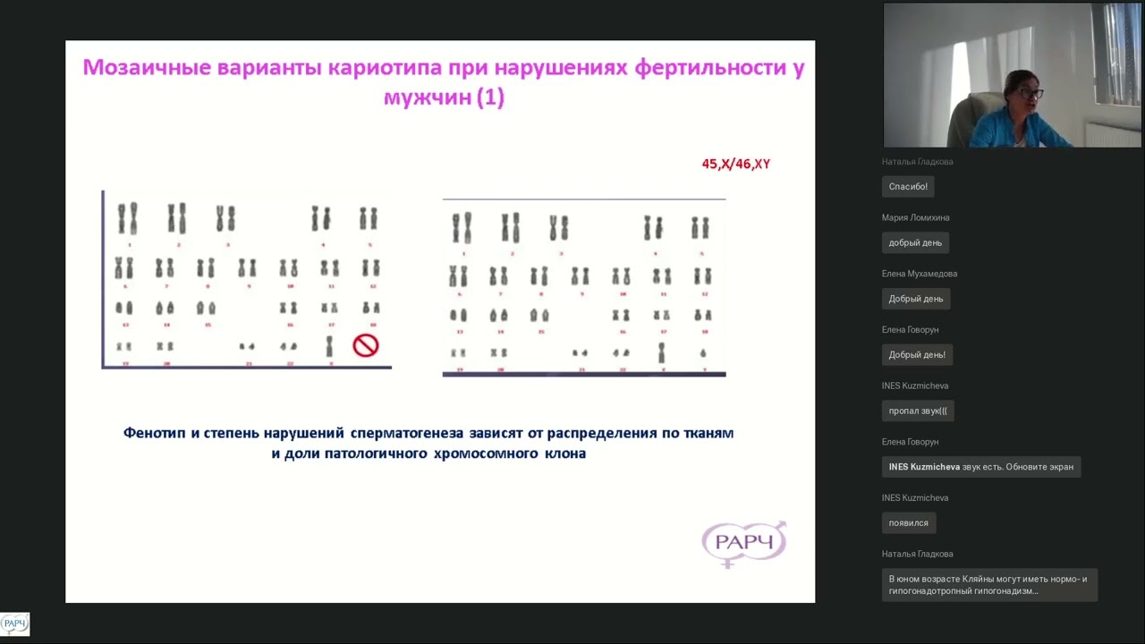Бесплодие глазами генетика. Вяткина Светлана Вячеславовна