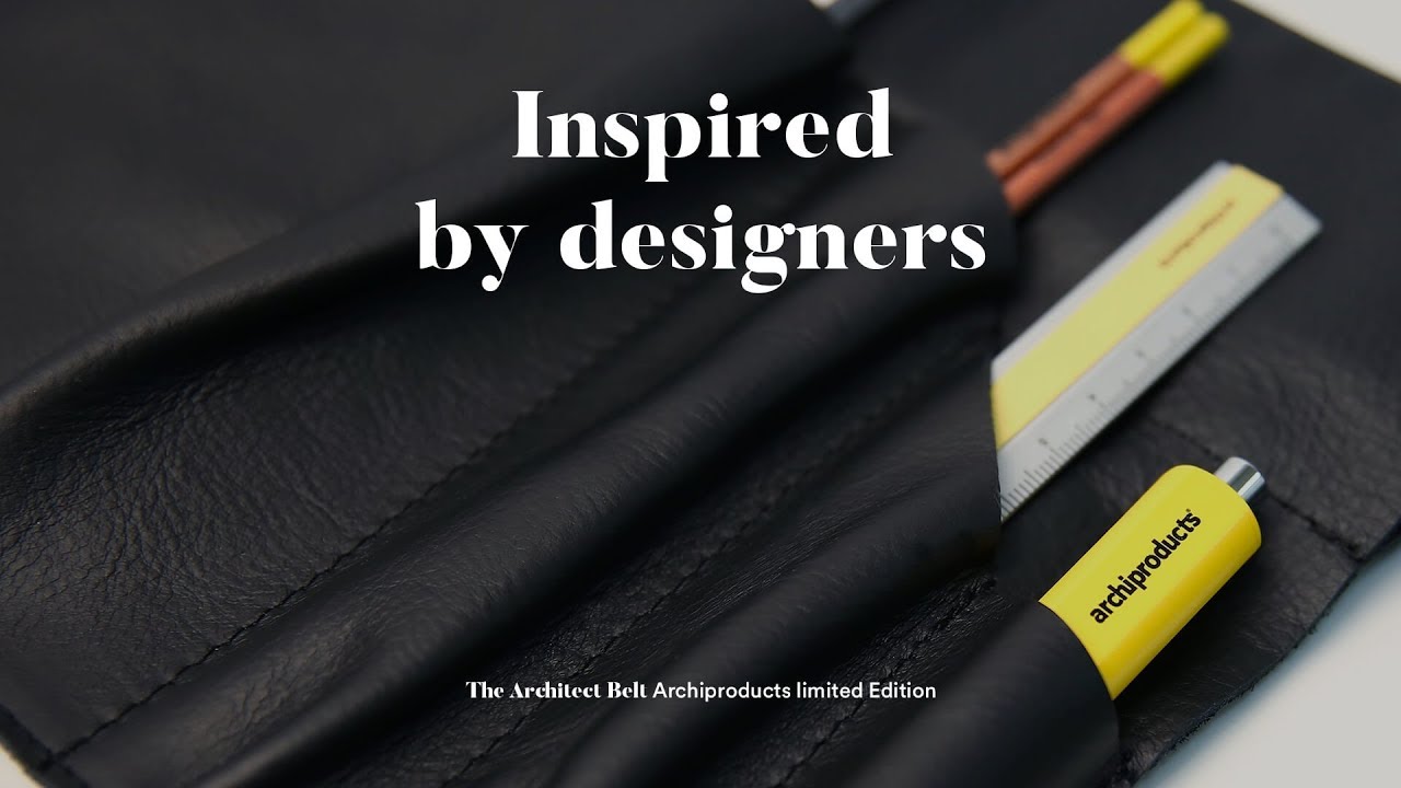 Archiproducts & Vittorio Martini | The Architect Belt Limited Edition