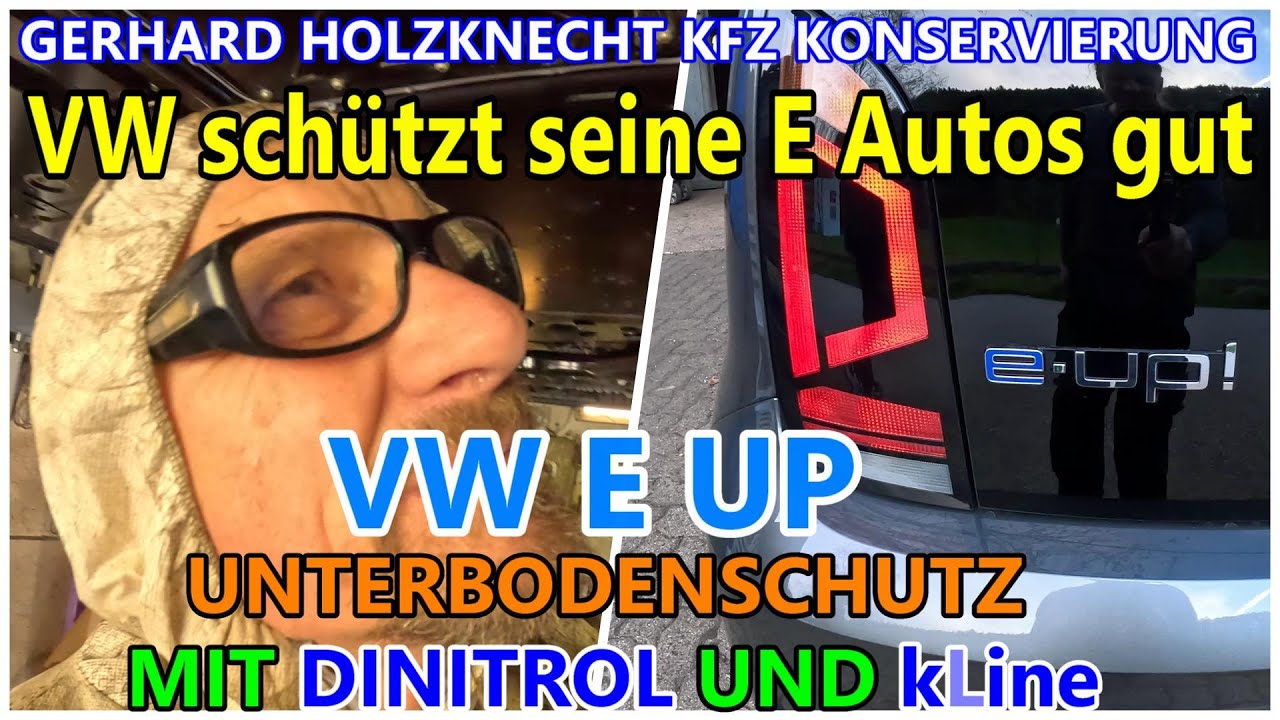 Neuer E UP von VW Unterbodenschutz und Hohlraumschutz