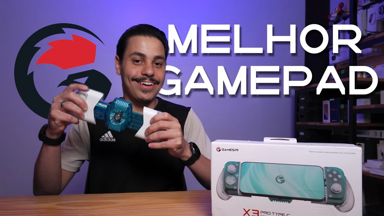 🎮GameSir X3 Pro: O Melhor Gamepad com Cooler Integrado! ❄️