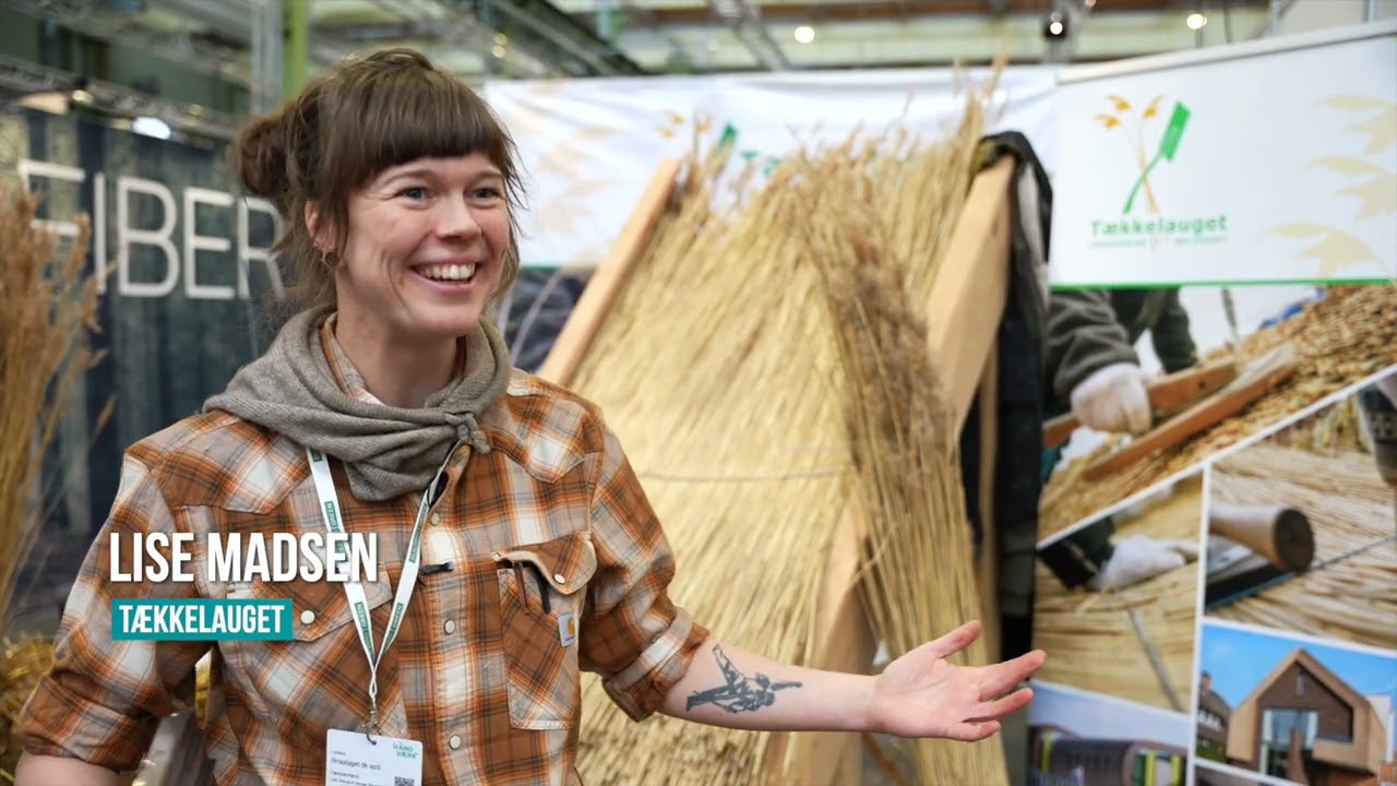 Håndværkermessen, Tagtækker lærling Lise Madsen