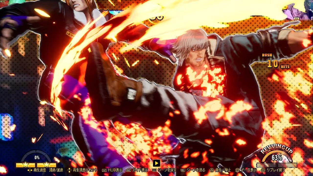 餓狼伝説 City of the Wolves　ランクマ　テリーV.S.ケン㉕