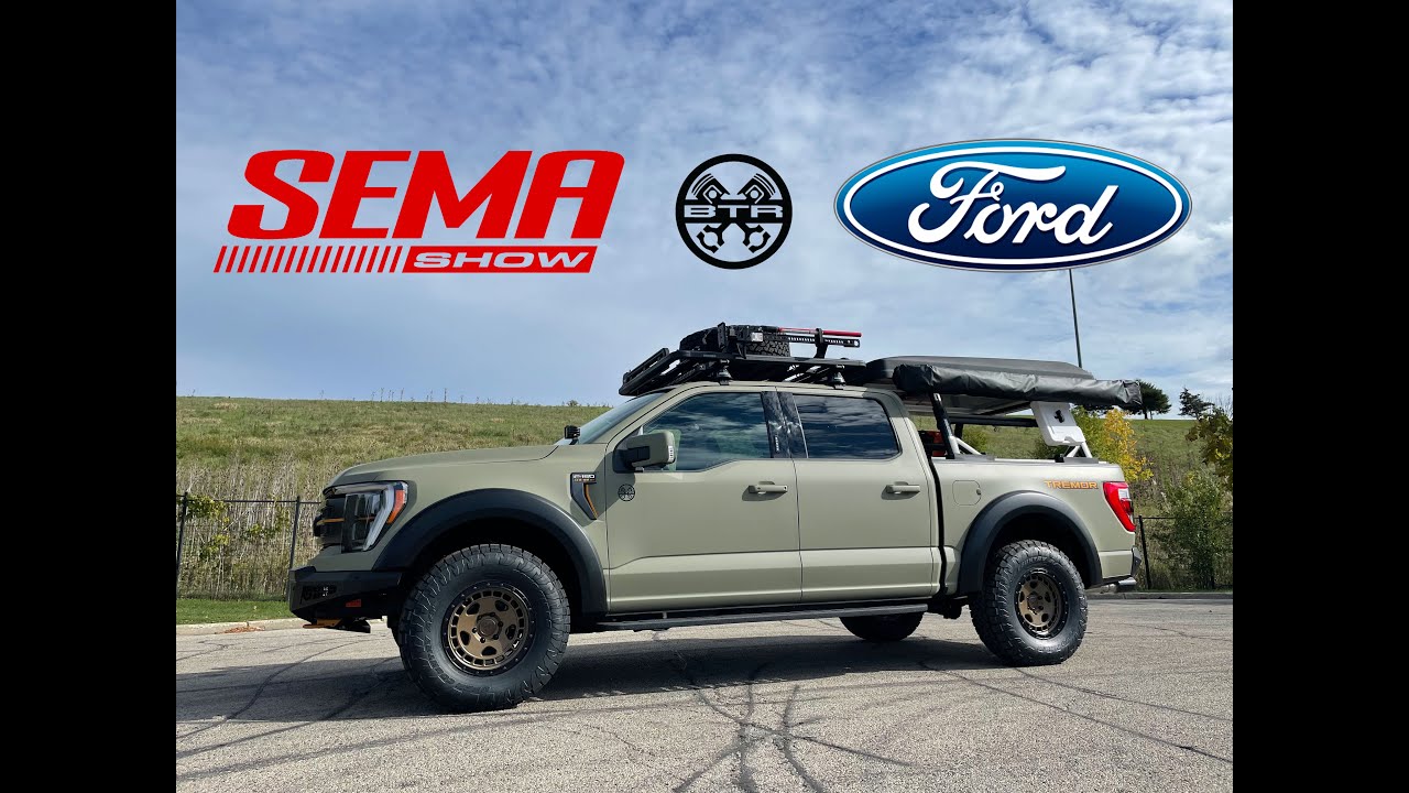 2021 SEMA Ford F-150 Tremor (BTR edition) Road to SEMA
