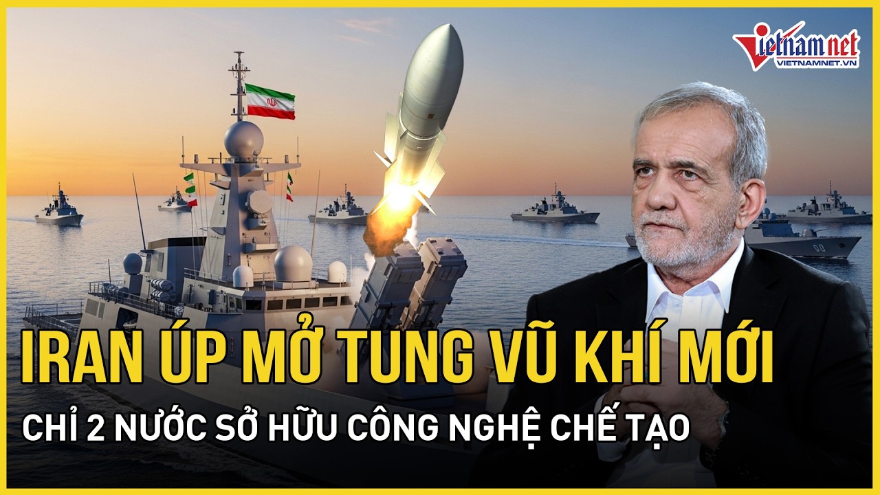 Iran úp mở tung vũ khí mới, hé lộ chỉ 2 nước “độc quyền” sở hữu công nghệ chế tạo loại vũ khí này