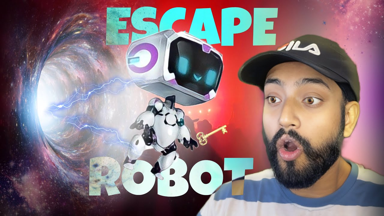 I Gave Life To Sleeping Robot | TINY ROBOT PORTAL ESCAPE