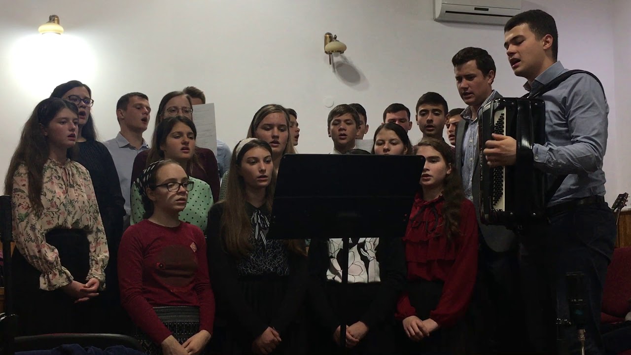 O Doamne, privește că eu nu mai pot - grupul de tineri