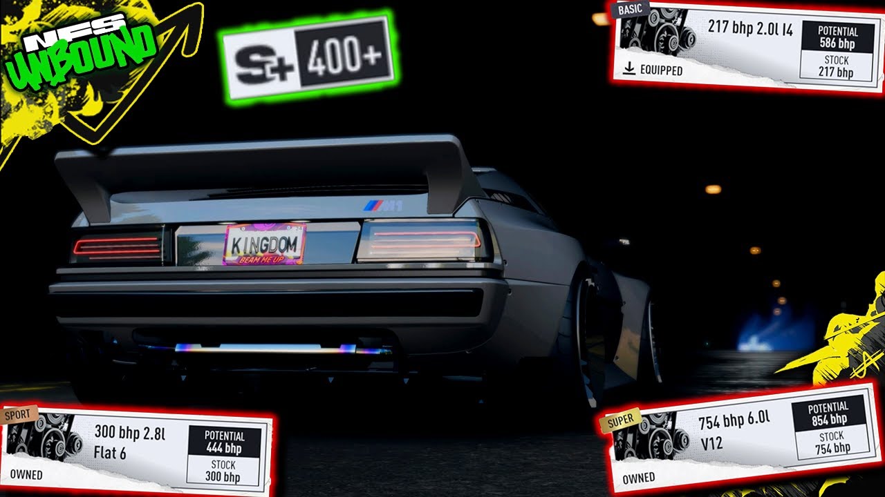 Best Engine Swap for S+ Tier | BMW M1 | Need For Speed Unbound