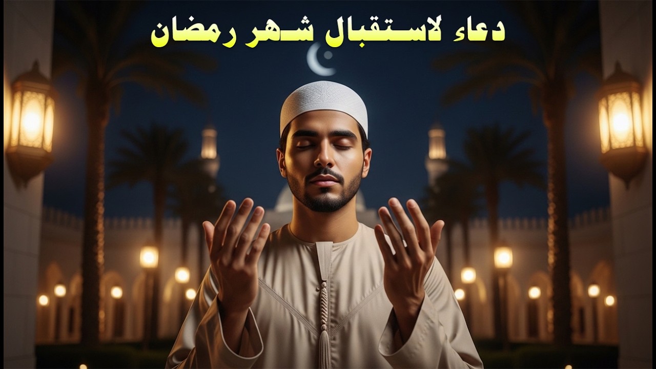دعاء في اول ايام شهر رمضان🌛😍 دعاء لاستقبال شهر رمضان لجلب الرزق والفرج العاجل بإذن الله