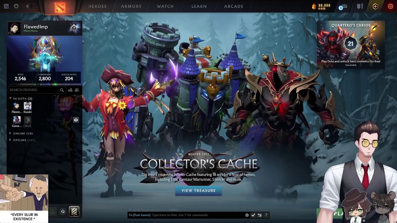 Trench tier DotA w/ @PippyM_ @vtubergeitor & @naozumikuuki ​
