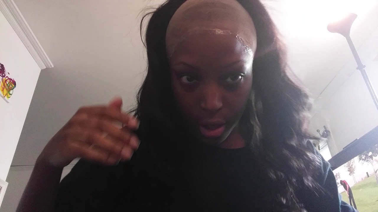 Frontal install using bold hold extreme cream