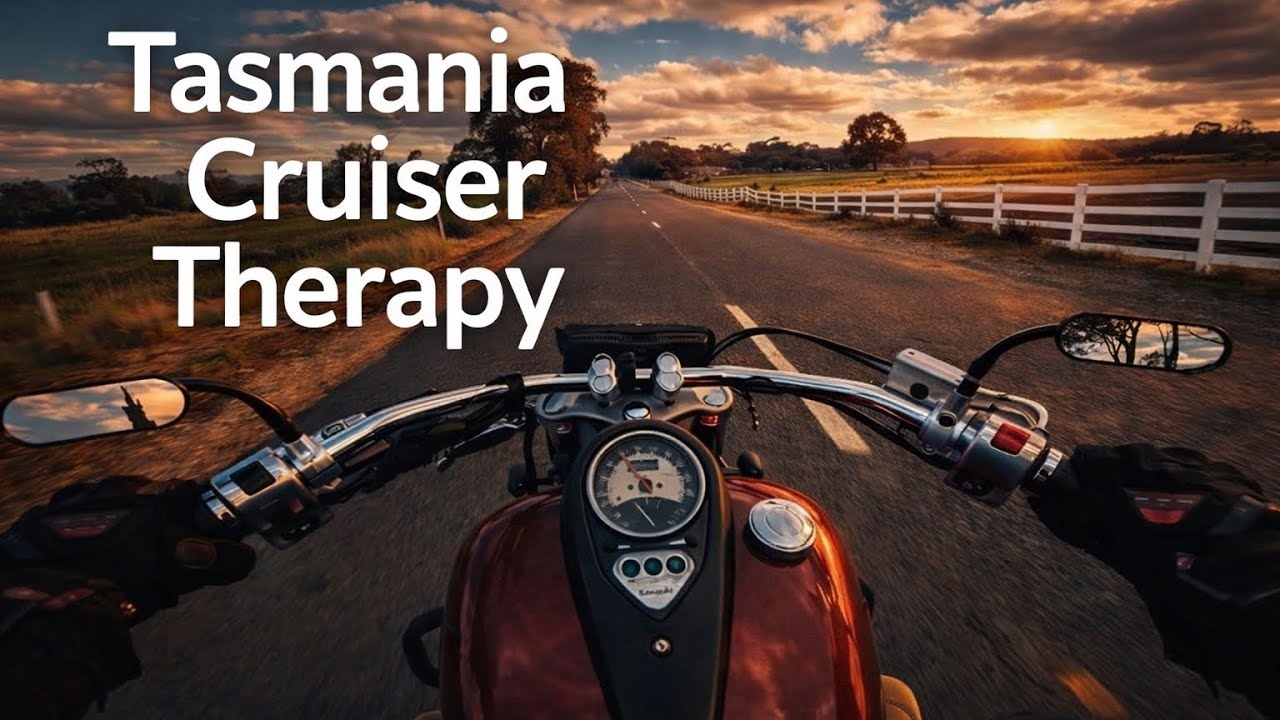 POV Motorcycle Ride | Vulcan 900 | Swansea Tasmania | FPS Experiment & Raw Engine Sound