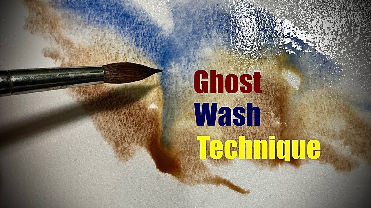 Техника акварели «Ghost Wash» — ЭТО РЕВОЛЮЦИОННЫЙ РЕВОЛЮЦИОННЫЙ ХОД!!