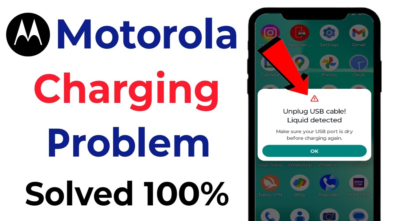 Unplug Usb Cable Liquid Detected | Motorola Unplug Liquid Detected | Motorola charging problem